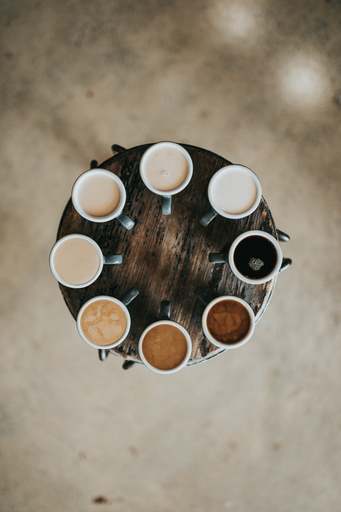 round table with coffee